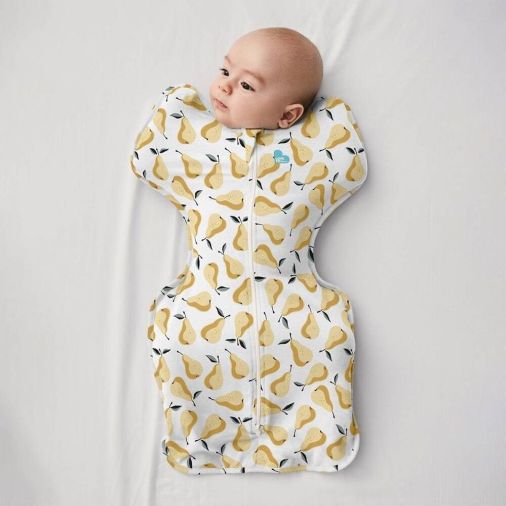 Love To Dream Swaddle Up Sleep Sack- Cotton 1.0 TOG - Pears - S - Picture 2 of 4
